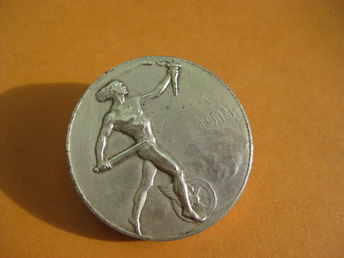 Deutsche Eisenbahn 1.Weltkrieg Erinnerungsabzeichen 1914 / 1916 -Preußen- Kaiserreich Eisenbahner