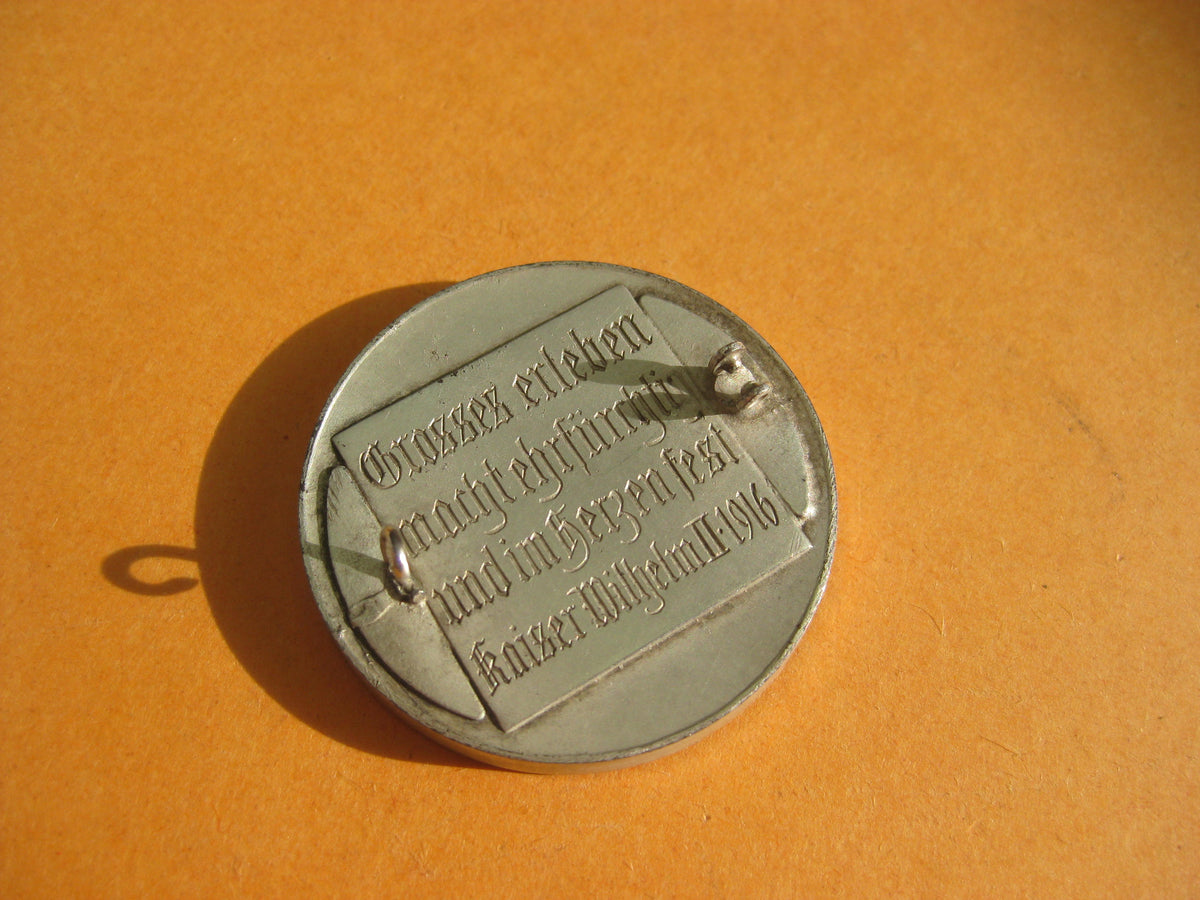 Deutsche Eisenbahn 1.Weltkrieg Erinnerungsabzeichen 1914 / 1916 -Preußen- Kaiserreich Eisenbahner