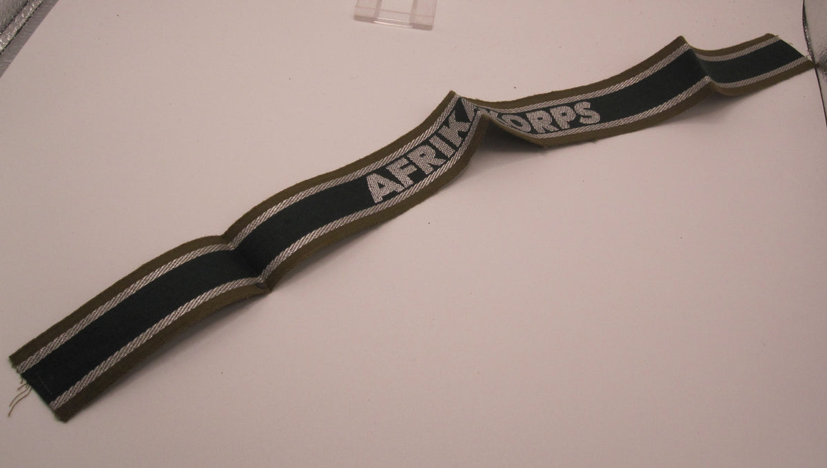 100% alte Originale Ärmelband AFRIKAKORPS