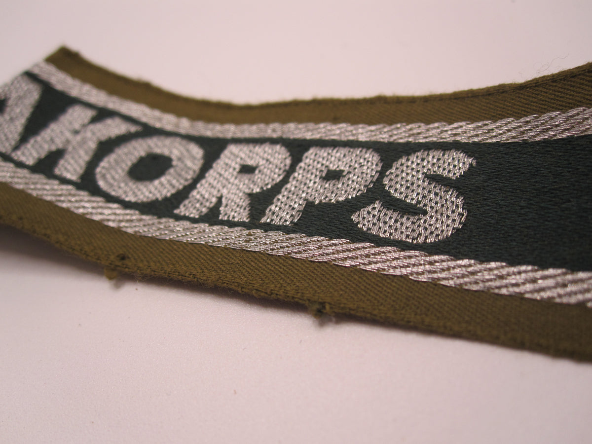 100% alte Originale Ärmelband AFRIKAKORPS