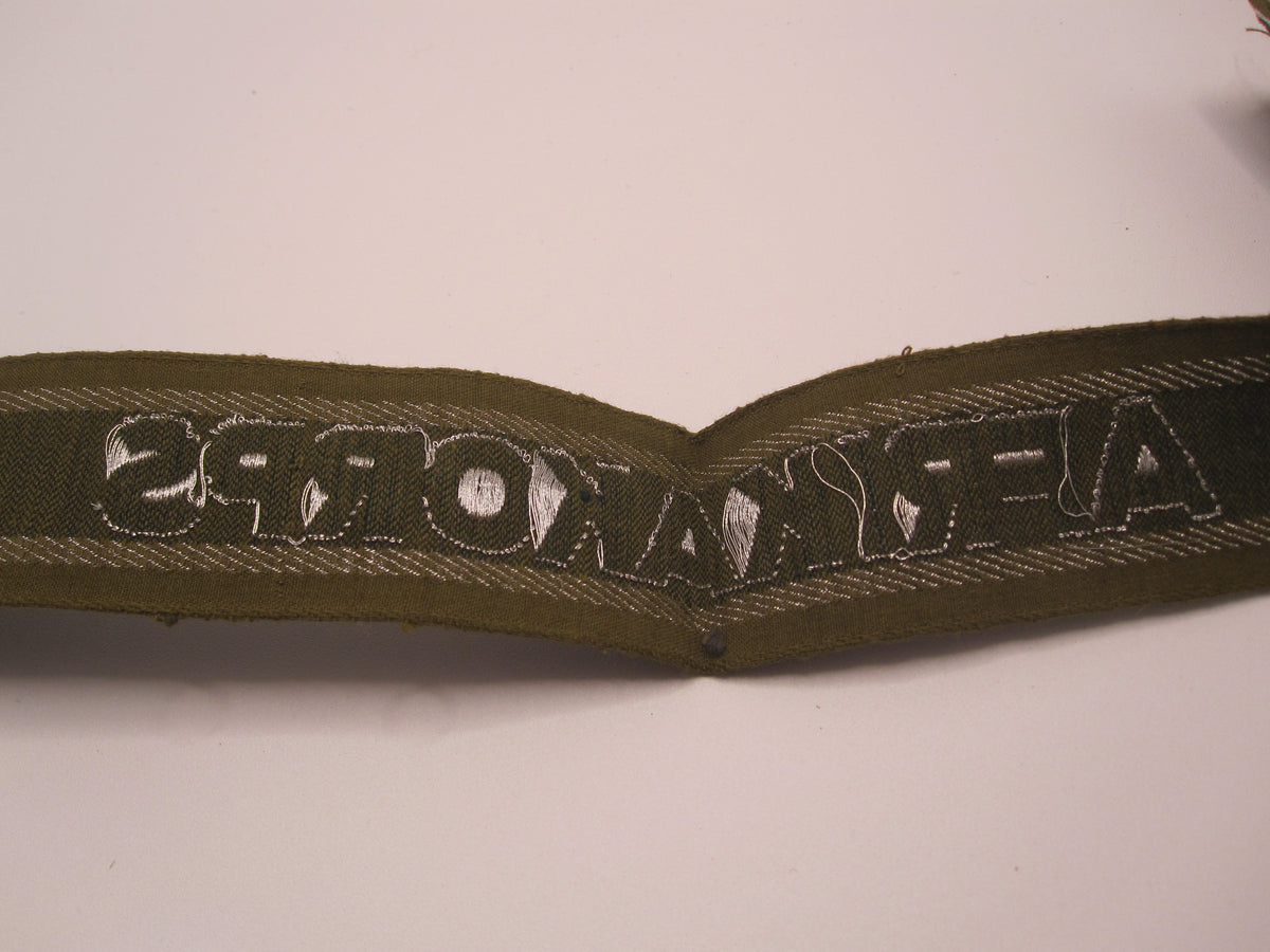 100% alte Originale Ärmelband AFRIKAKORPS