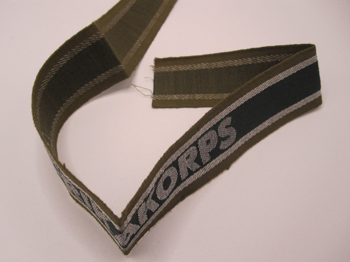 100% alte Originale Ärmelband AFRIKAKORPS