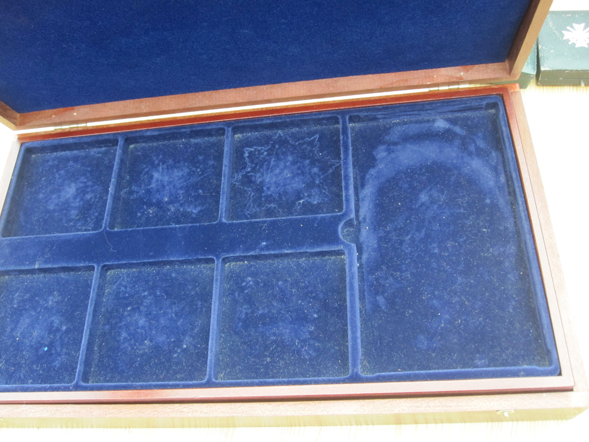 GÖDE Aufbewahrungsboxen Etui Schachtel für Ordenssammlung Münzbox Münzenbox Holbox