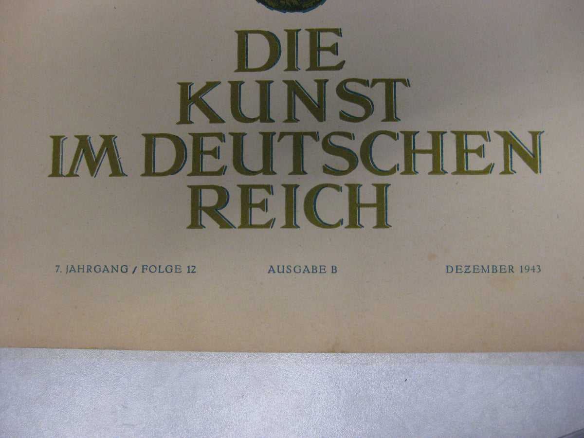 Die Kunst im deutschen Reich 1943