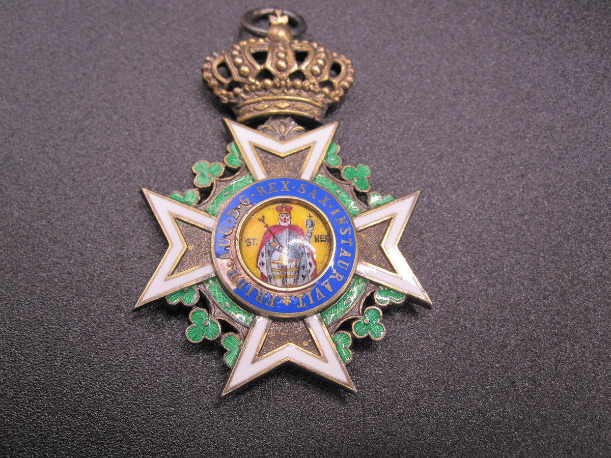 Ritterkreuz Militär Sankt Heinrich Orden Sachsen