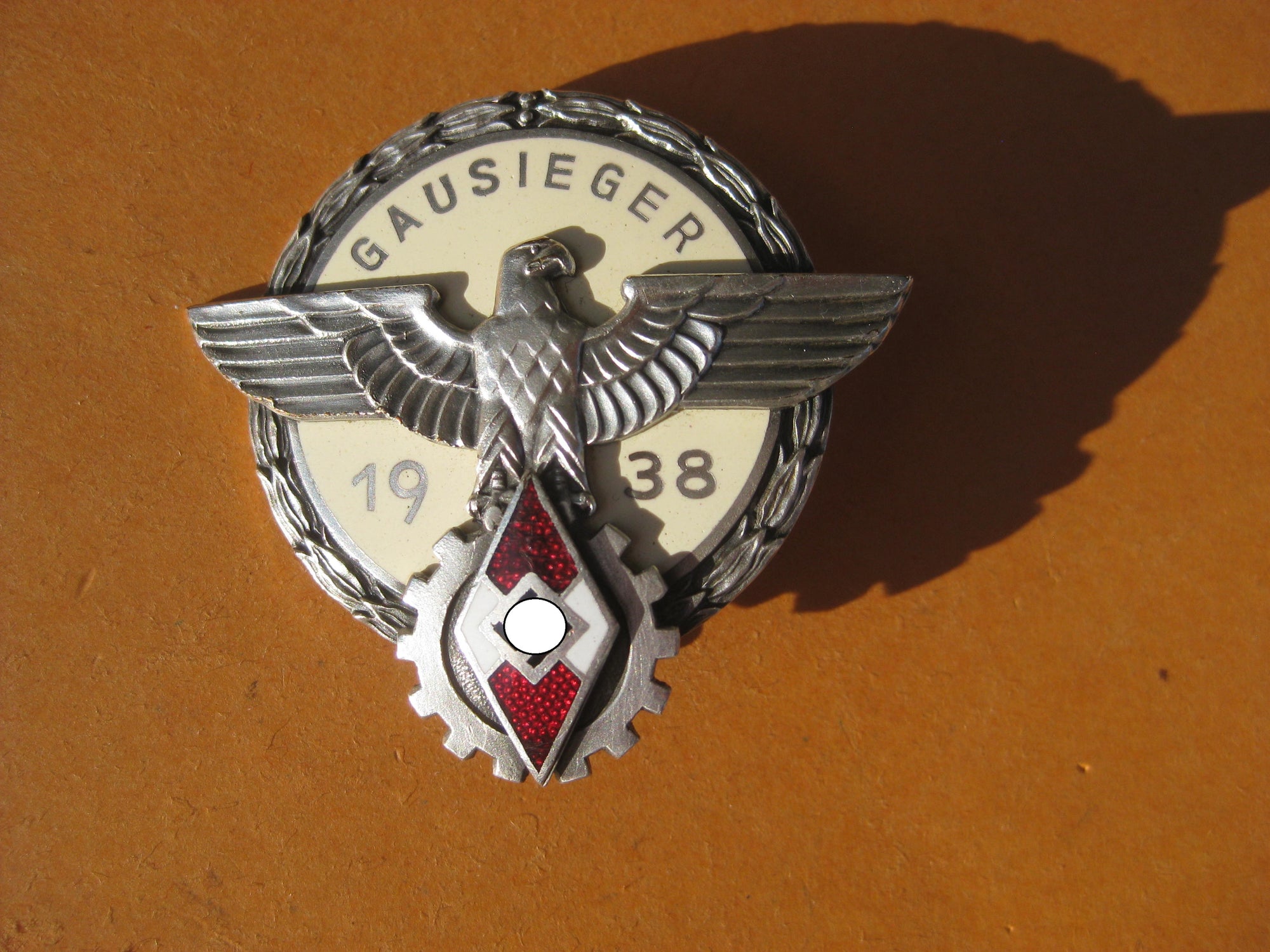 Hitlerjugend (HJ) Reichsberufswettkampf 1938 GAUSIEGERabzeichen MINT CONDITION