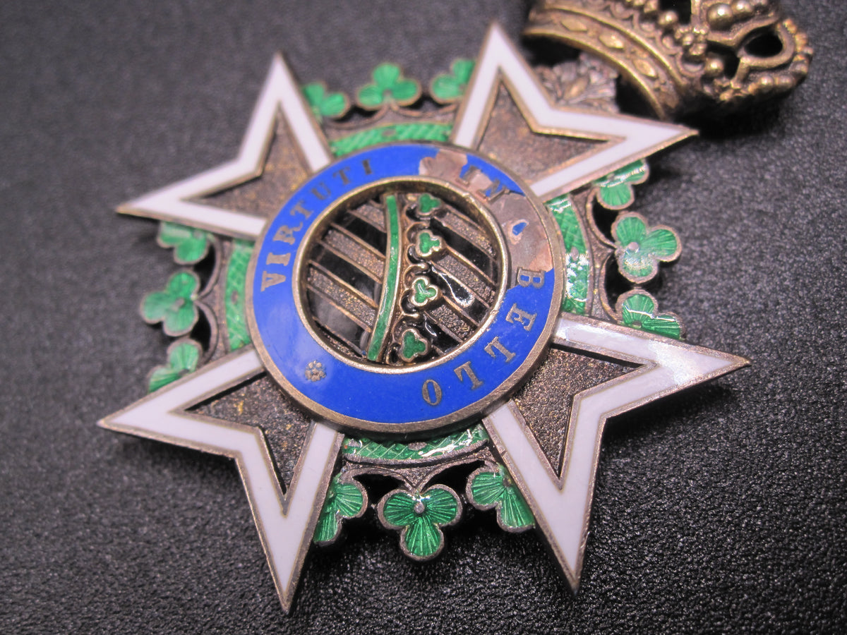 Ritterkreuz Militär Sankt Heinrich Orden Sachsen