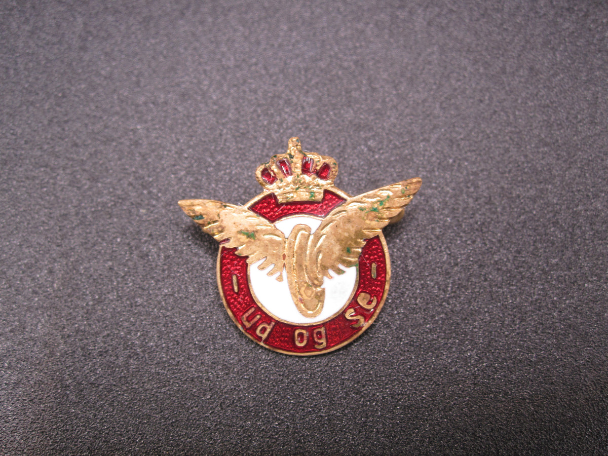 DÄNEMARK Mitgliedsabzeichen Verband dänischer Lokomotivführer udogse