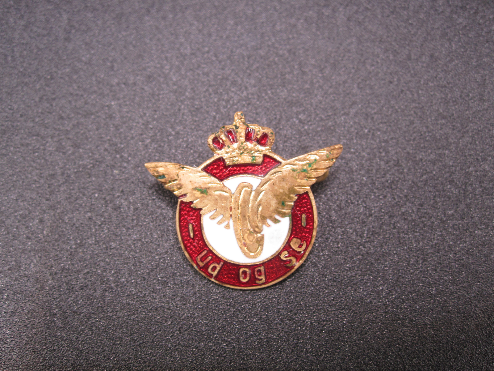 DÄNEMARK Mitgliedsabzeichen Verband dänischer Lokomotivführer udogse