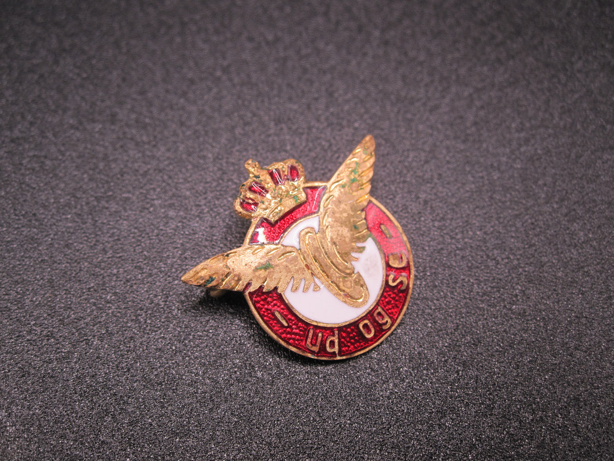 DÄNEMARK Mitgliedsabzeichen Verband dänischer Lokomotivführer udogse