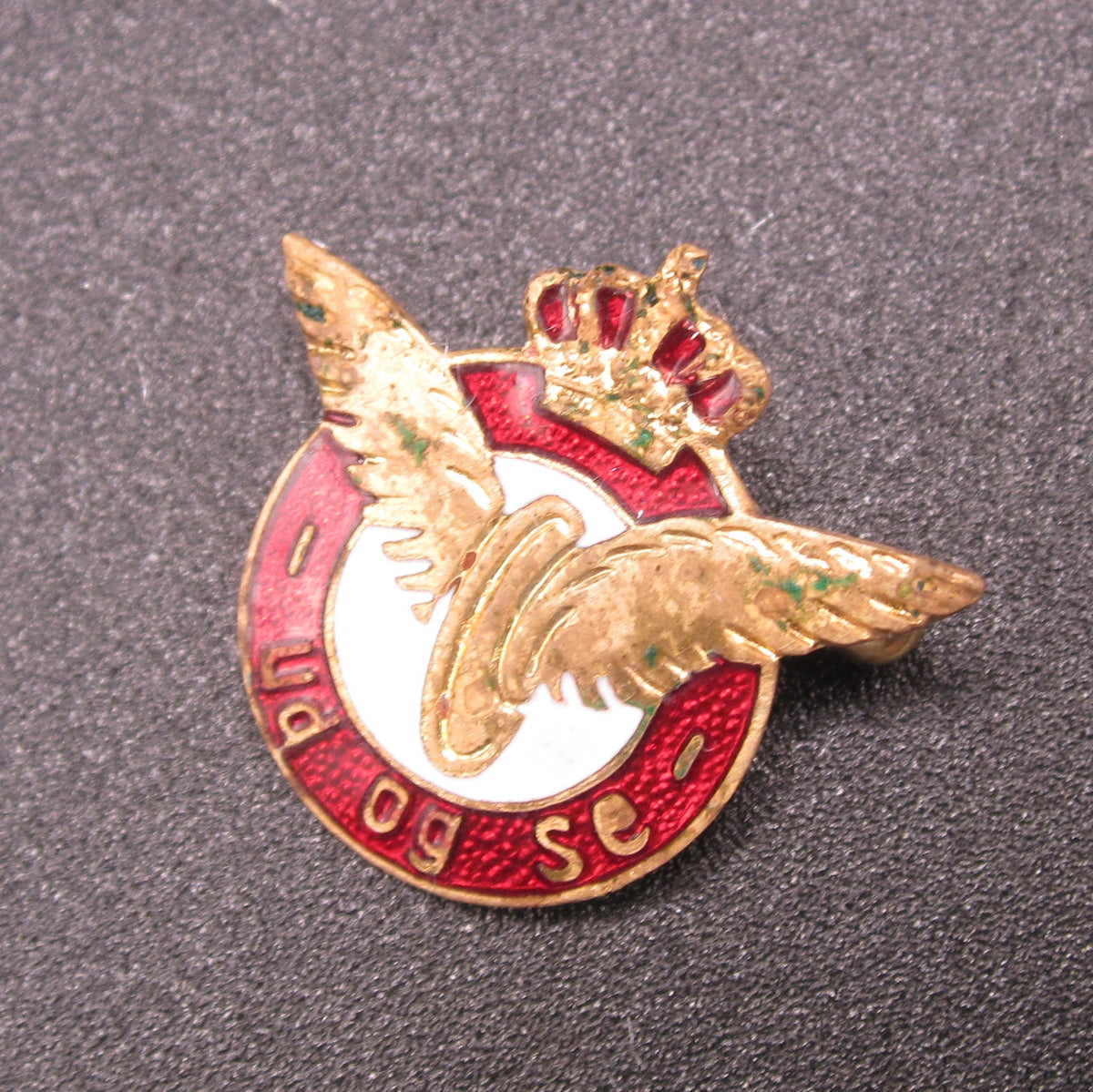 DÄNEMARK Mitgliedsabzeichen Verband dänischer Lokomotivführer udogse