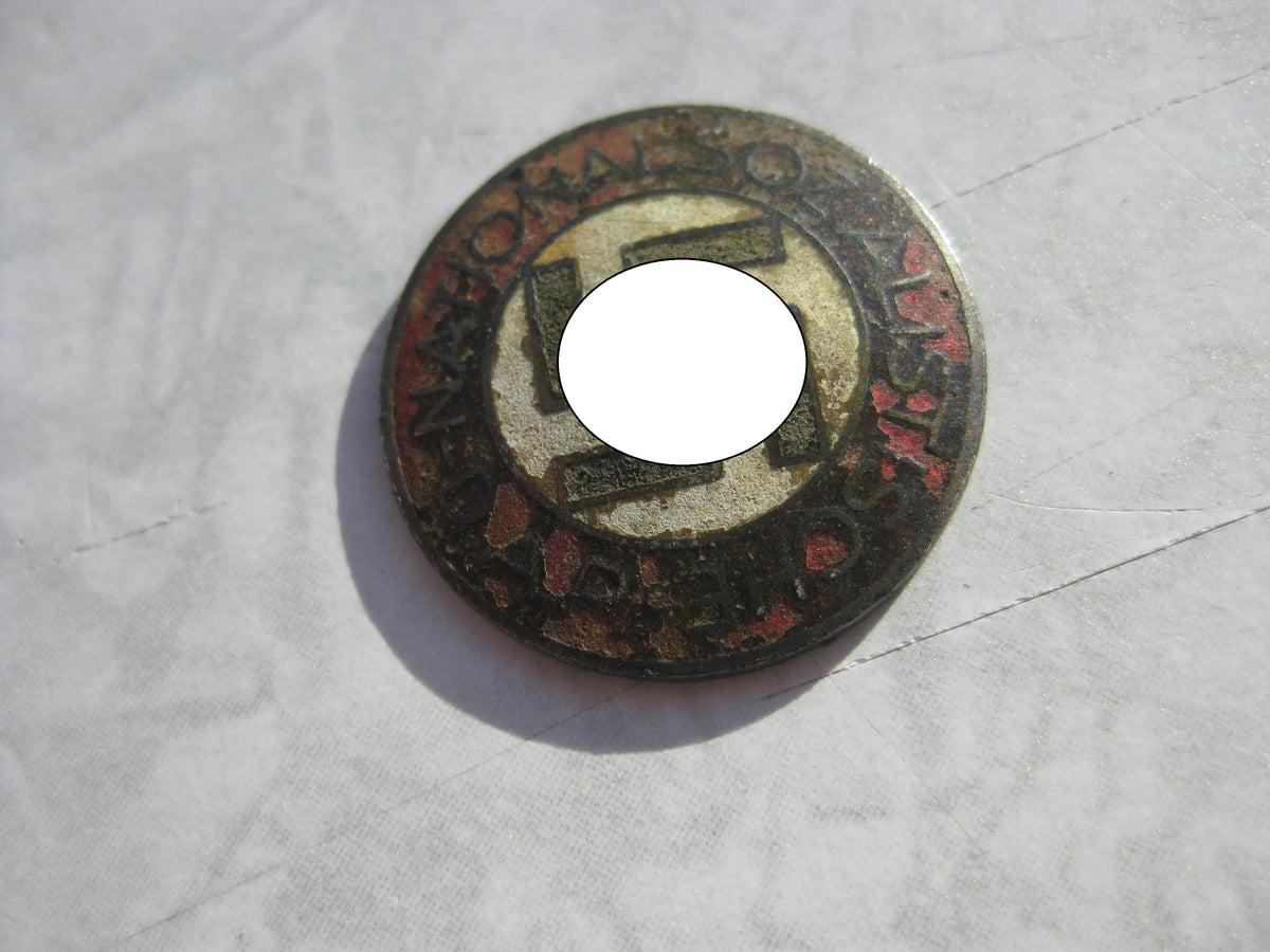 NSDAP Parteiabzeichen M1/34 Hersteller: Karl Wurster K.G. Markneukirchen