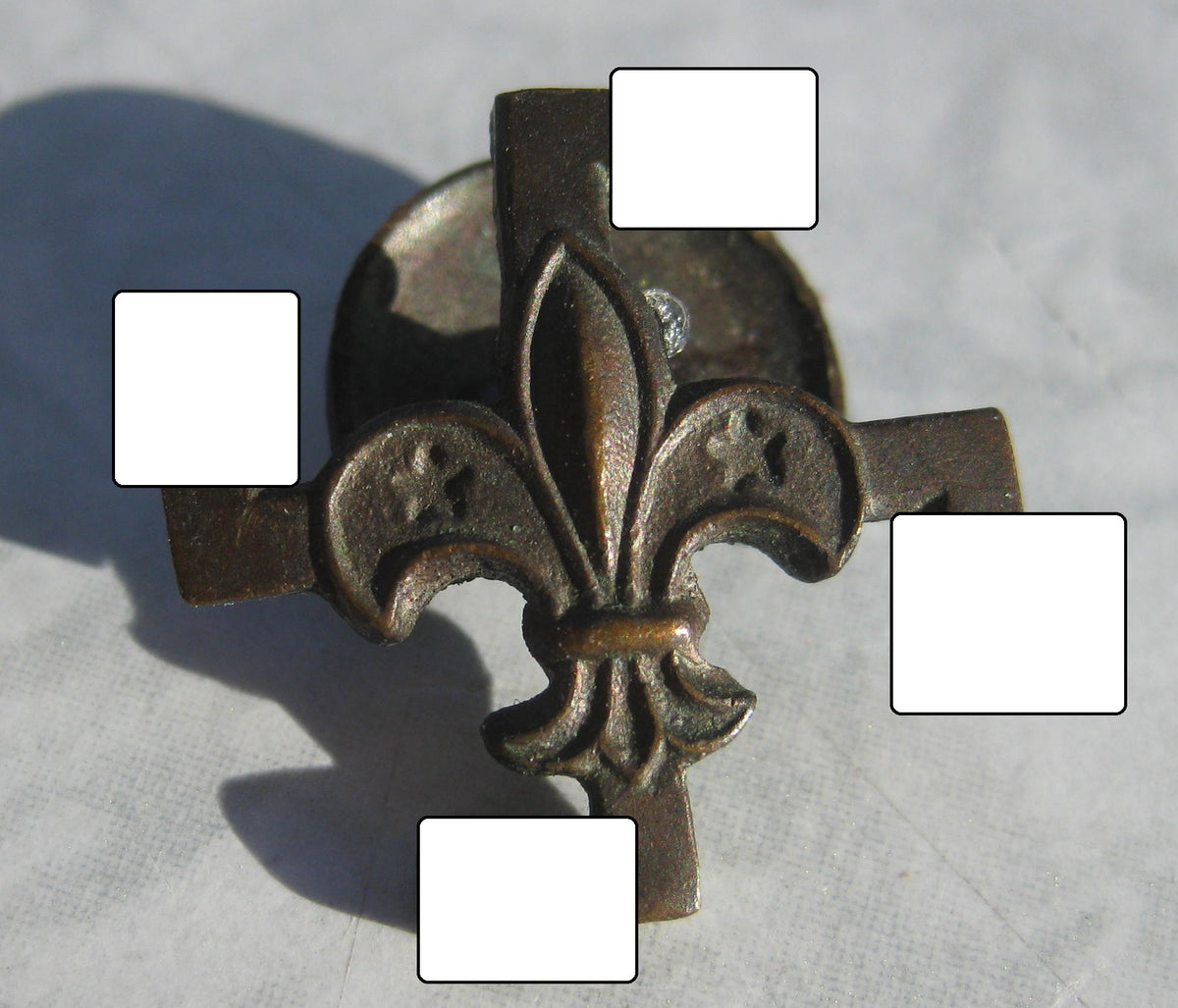 Abzeichen Pfadfinderbund Scout Badge MIT Hakenkreuz!! (HJ)