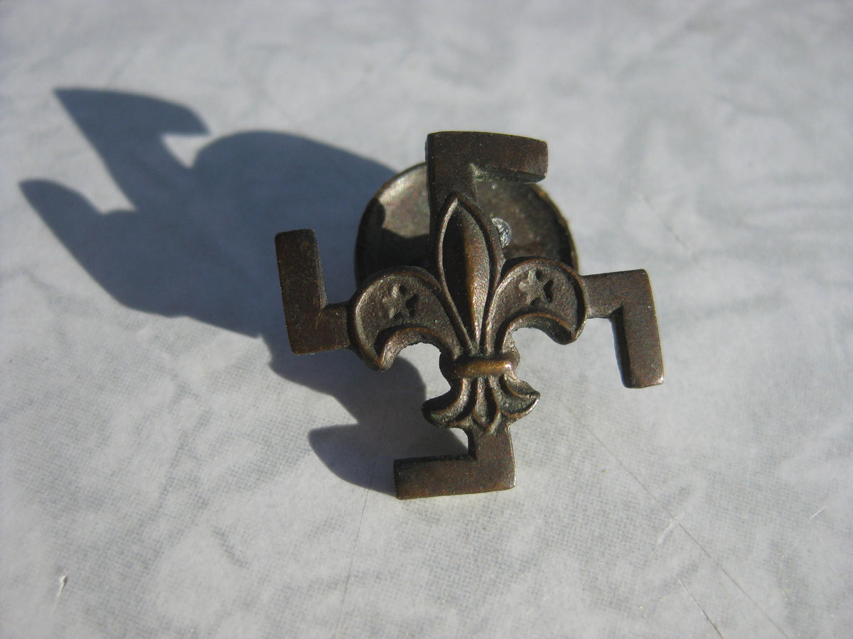 Abzeichen Pfadfinderbund Scout Badge MIT Hakenkreuz!! (HJ)