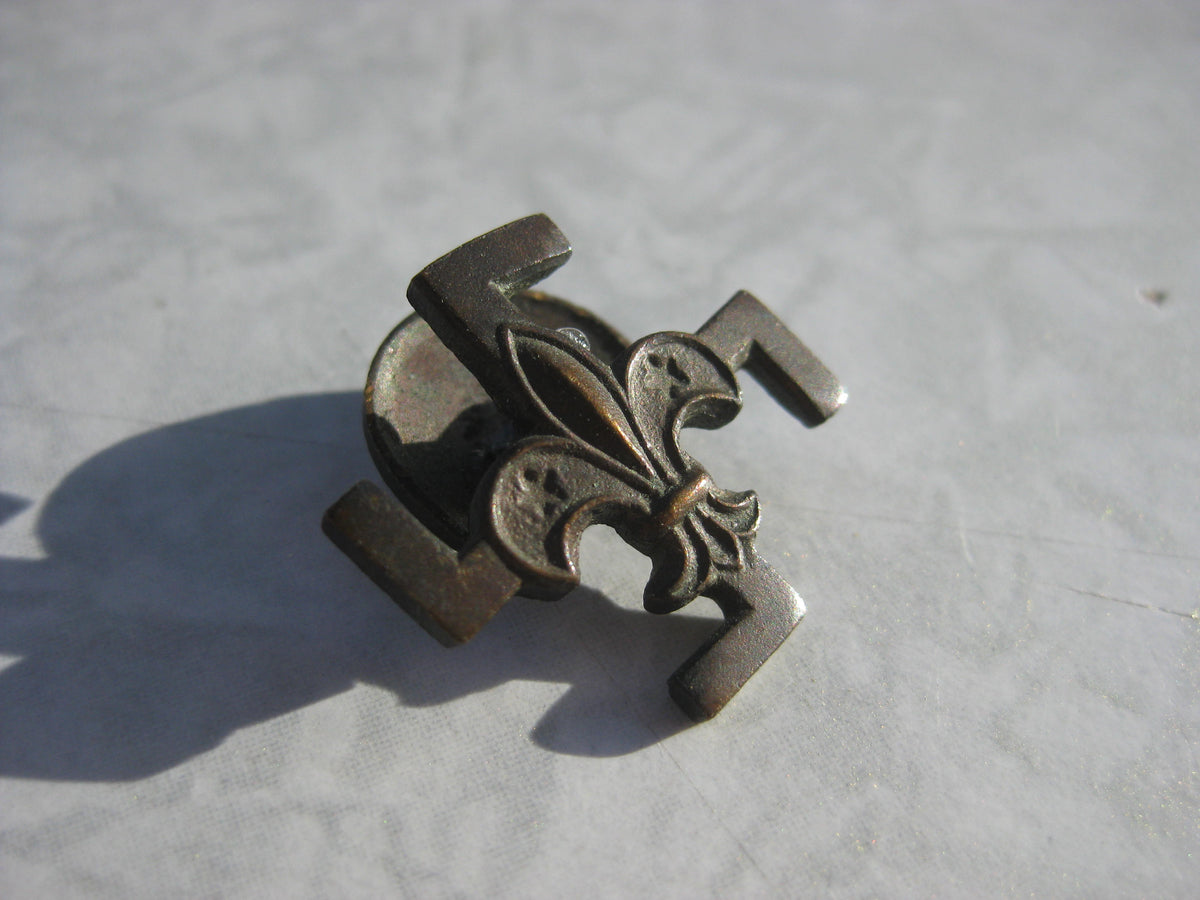 Abzeichen Pfadfinderbund Scout Badge MIT Hakenkreuz!! (HJ)