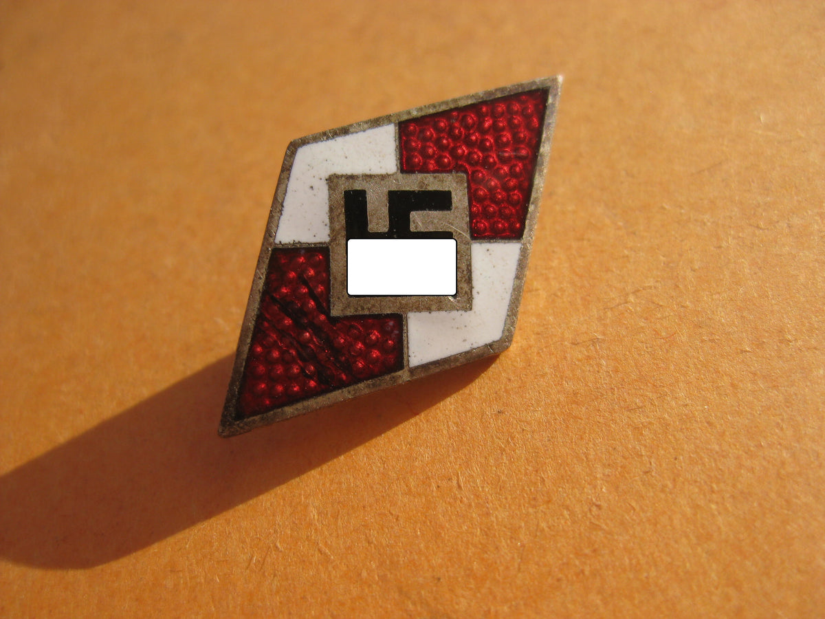 Hitlerjugend (HJ)  Mitgliedsabzeichen  Hersteller: ohne