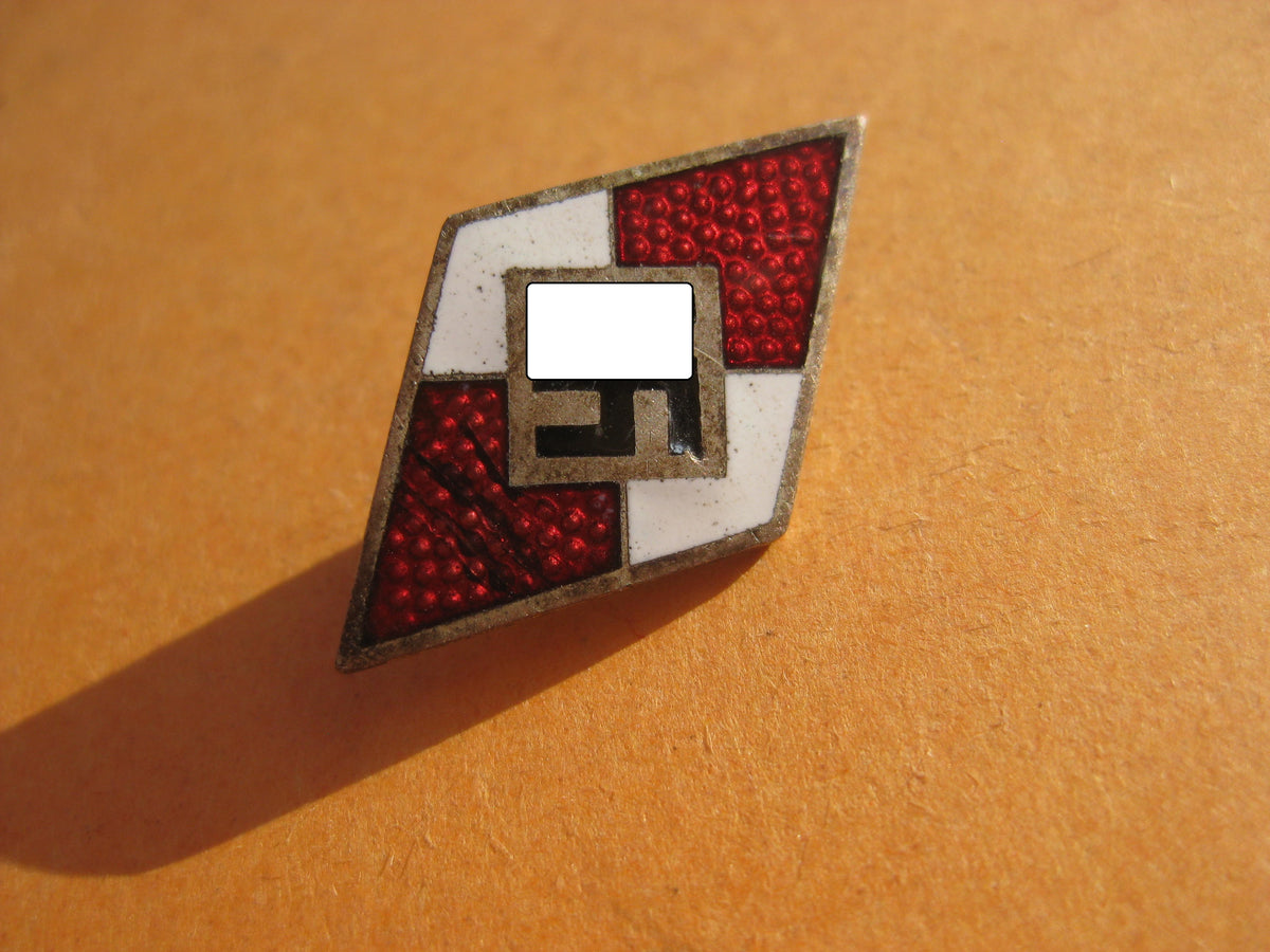 Hitlerjugend (HJ)  Mitgliedsabzeichen  Hersteller: ohne