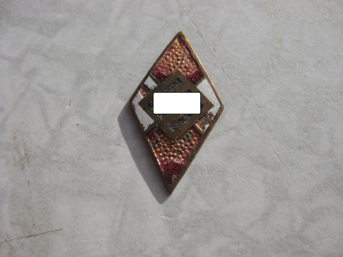 Bodenfund Hitlerjugend (HJ)  Mitgliedsabzeichen  Hersteller: &quot;23&quot; OHNE M1/ !!!!