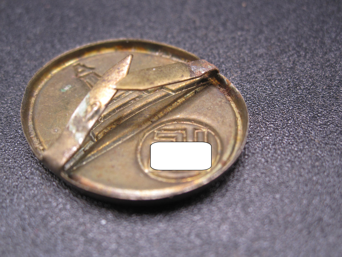 Kokarde Mützenabzeichen zur Schirmmütze des Kriegerbund Kyffhäuserbund (DRKB)