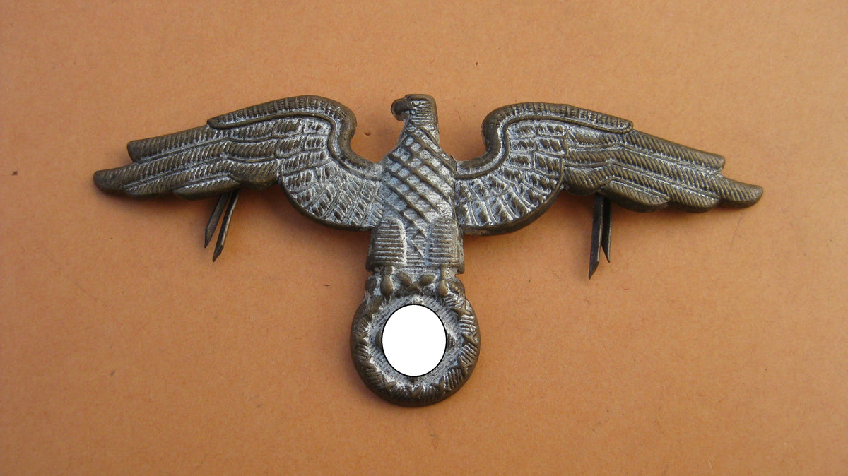 H.W.   -  -       Adler für Schirmmütze Reichsministerium für besetzte Ostgebiete des RMBO Diplomaten