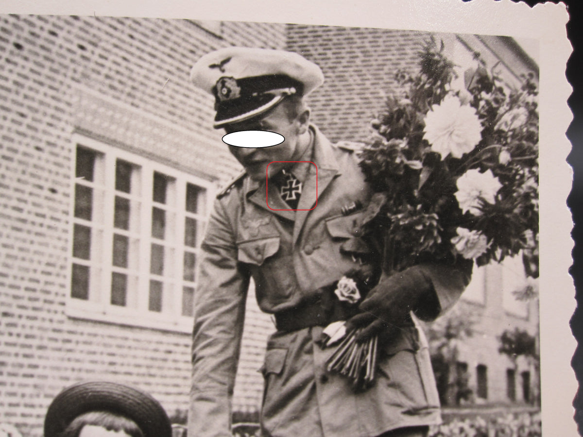 10 Extrem Seltene Trägerfotos Ritterkreuzträger U-Bootwaffe