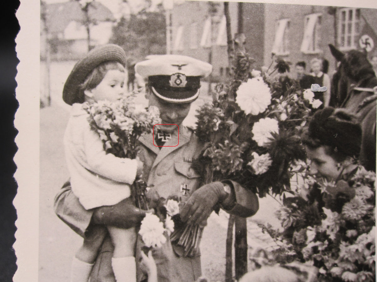 10 Extrem Seltene Trägerfotos Ritterkreuzträger U-Bootwaffe