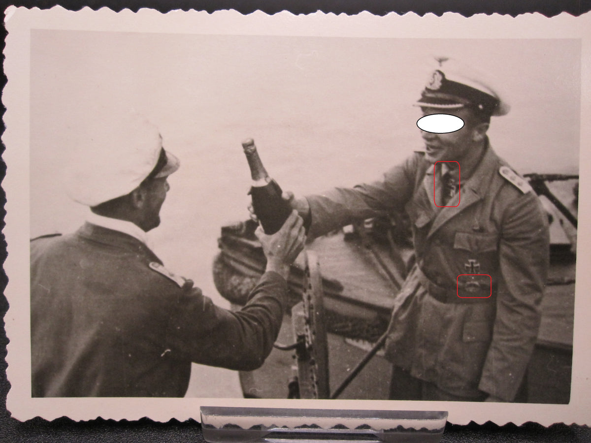 10 Extrem Seltene Trägerfotos Ritterkreuzträger U-Bootwaffe
