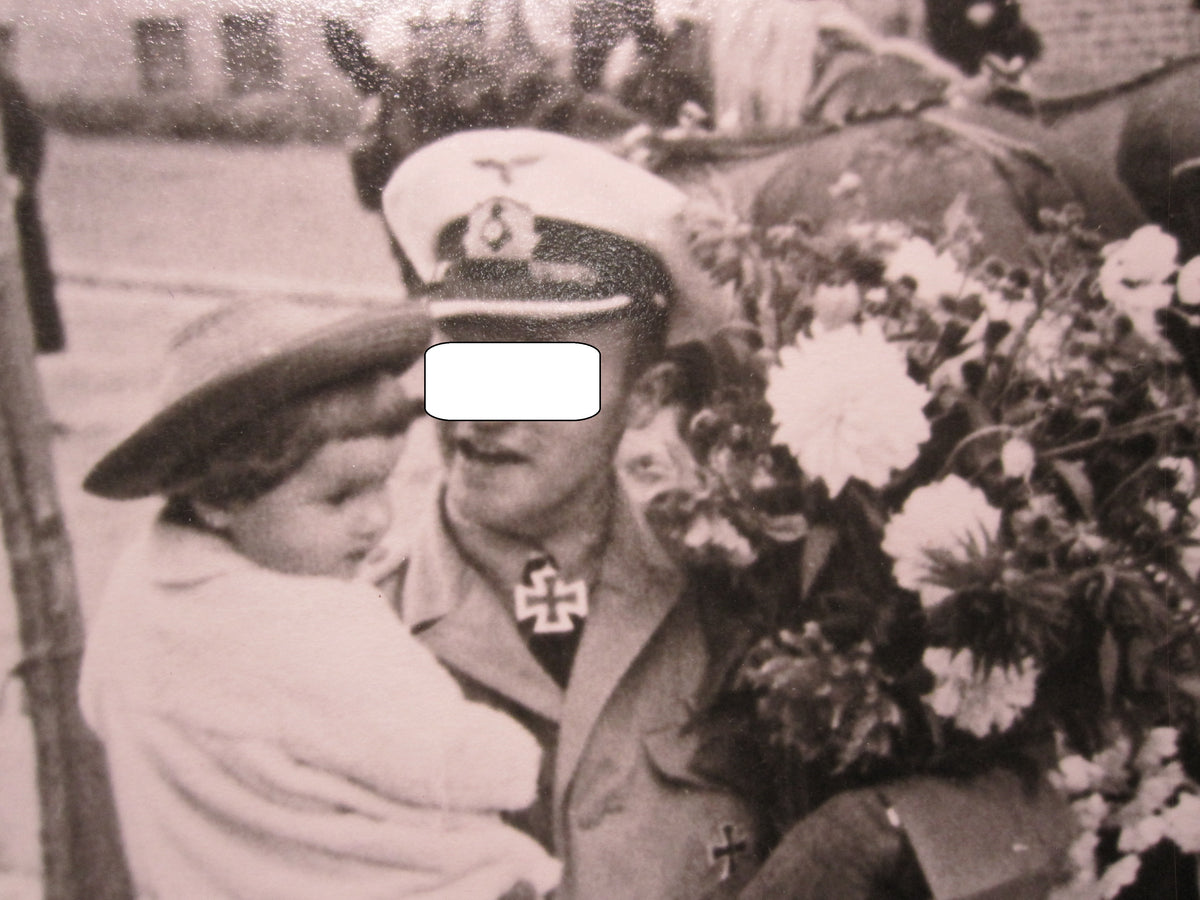 10 Extrem Seltene Trägerfotos Ritterkreuzträger U-Bootwaffe