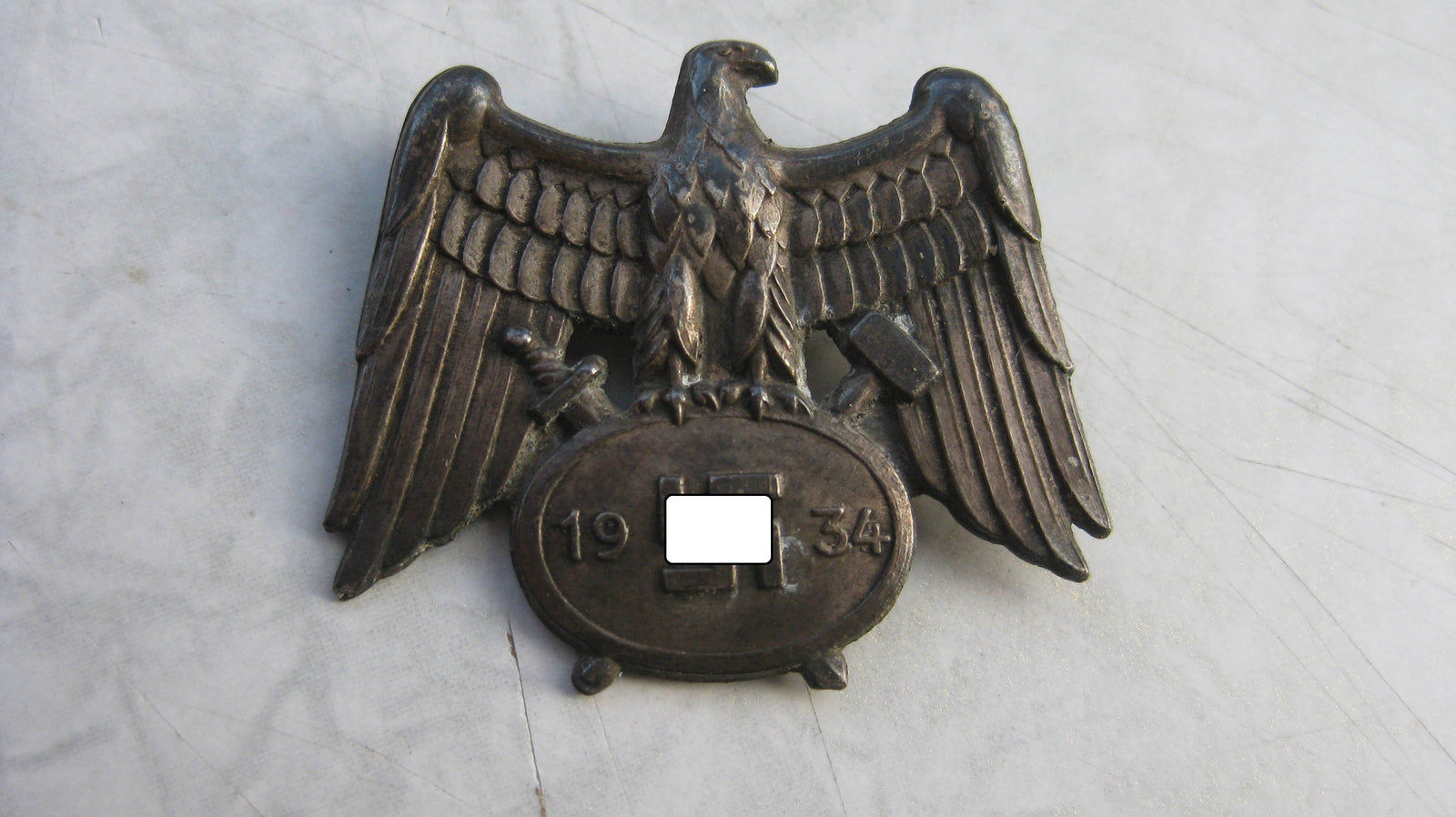 Mützenadler für den Werkschutz 1934             H.W.