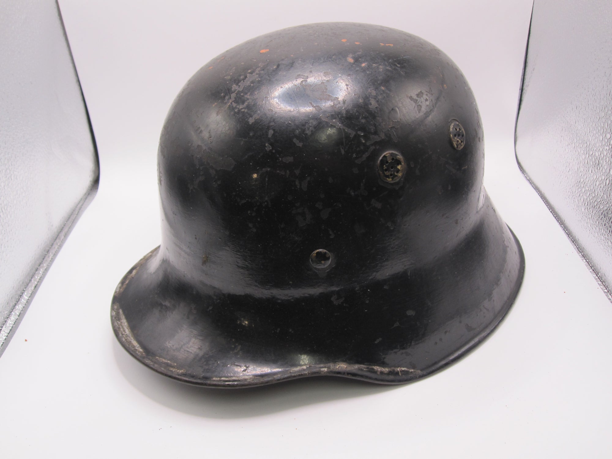 Original Luftschutzhelm Stahlhelm M34 Feuerwehr