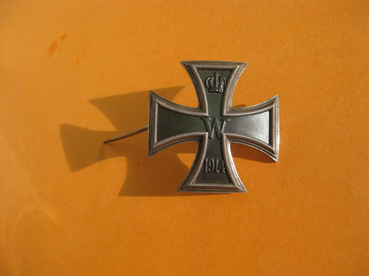Eisernes Kreuz 1.Klasse von 1914 (EK1/14) mit QUERNADEL !!!! Mint Condition