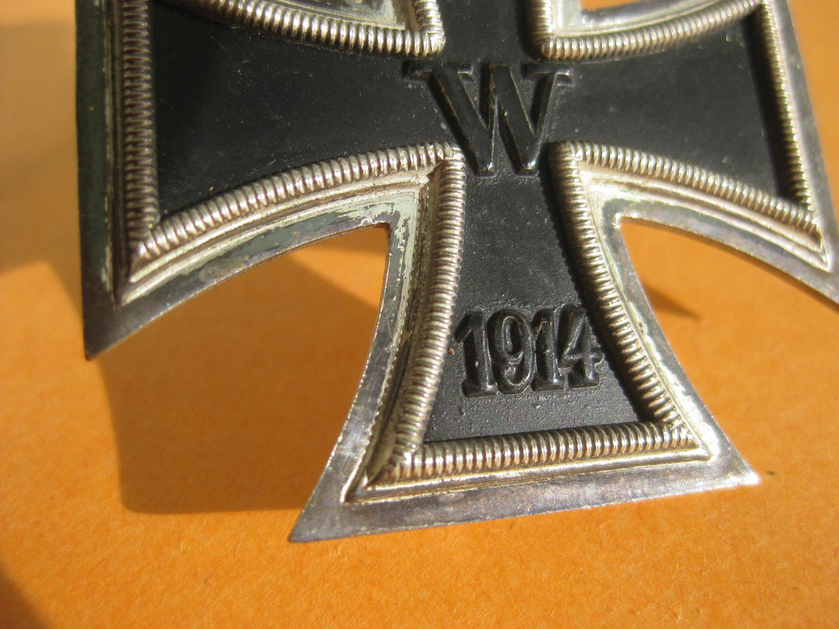 Original Eisernes Kreuz 1.Klasse von 1914 (EK1/14) Kaufstück eines für Offizier in der Wehrmacht