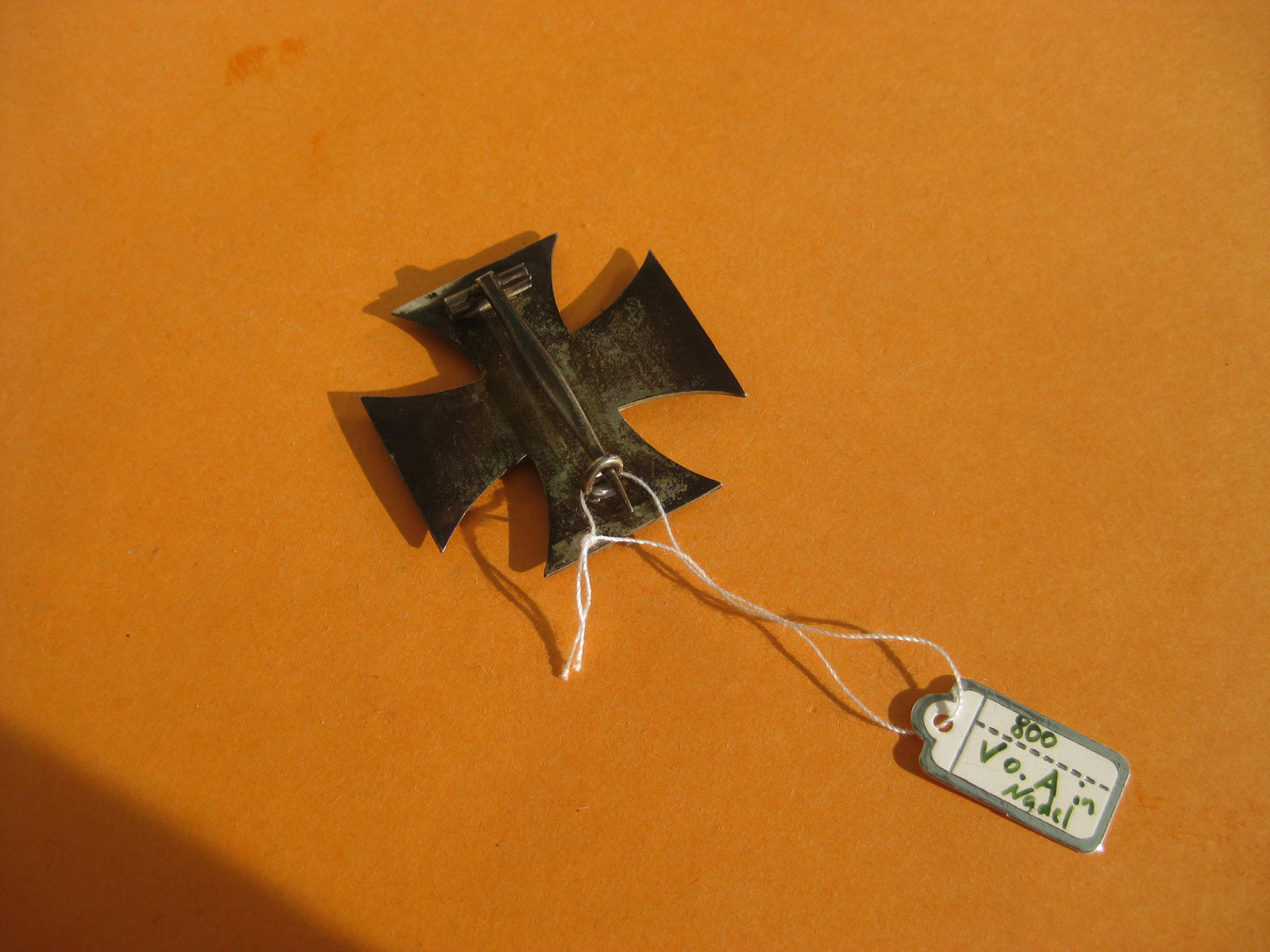 Eisernes Kreuz 1.Klasse 1914 (EK1/14) EXTREM SELTENE VARIANTE mit Punzen "A" & "800" Mint Condition