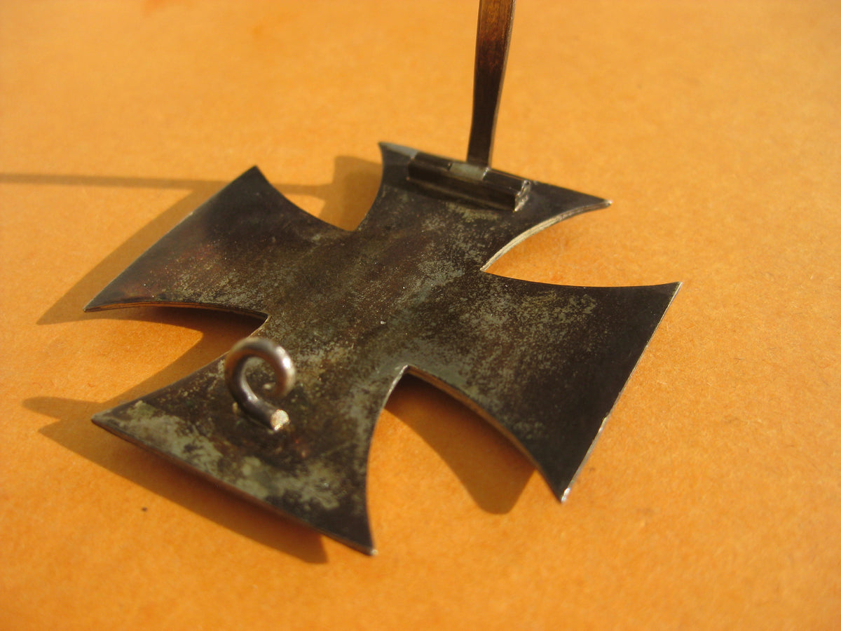 Eisernes Kreuz 1.Klasse 1914 (EK1/14) EXTREM SELTENE VARIANTE mit Punzen &quot;A&quot; &amp; &quot;800&quot; Mint Condition