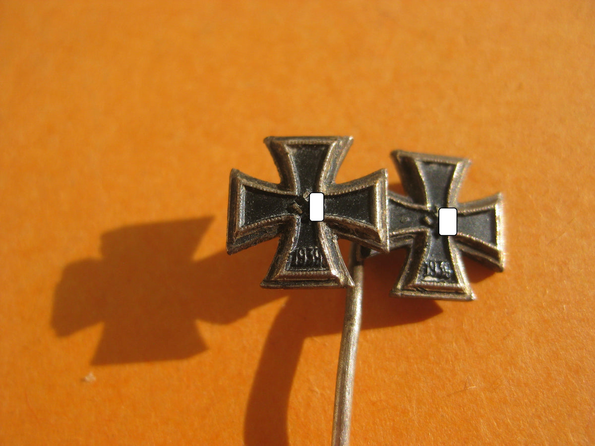 Eisernes Kreuz 1. &amp; 2.Klasse 1939 (EK1/39) &amp; (EK2/39) MINIATURSPANGE