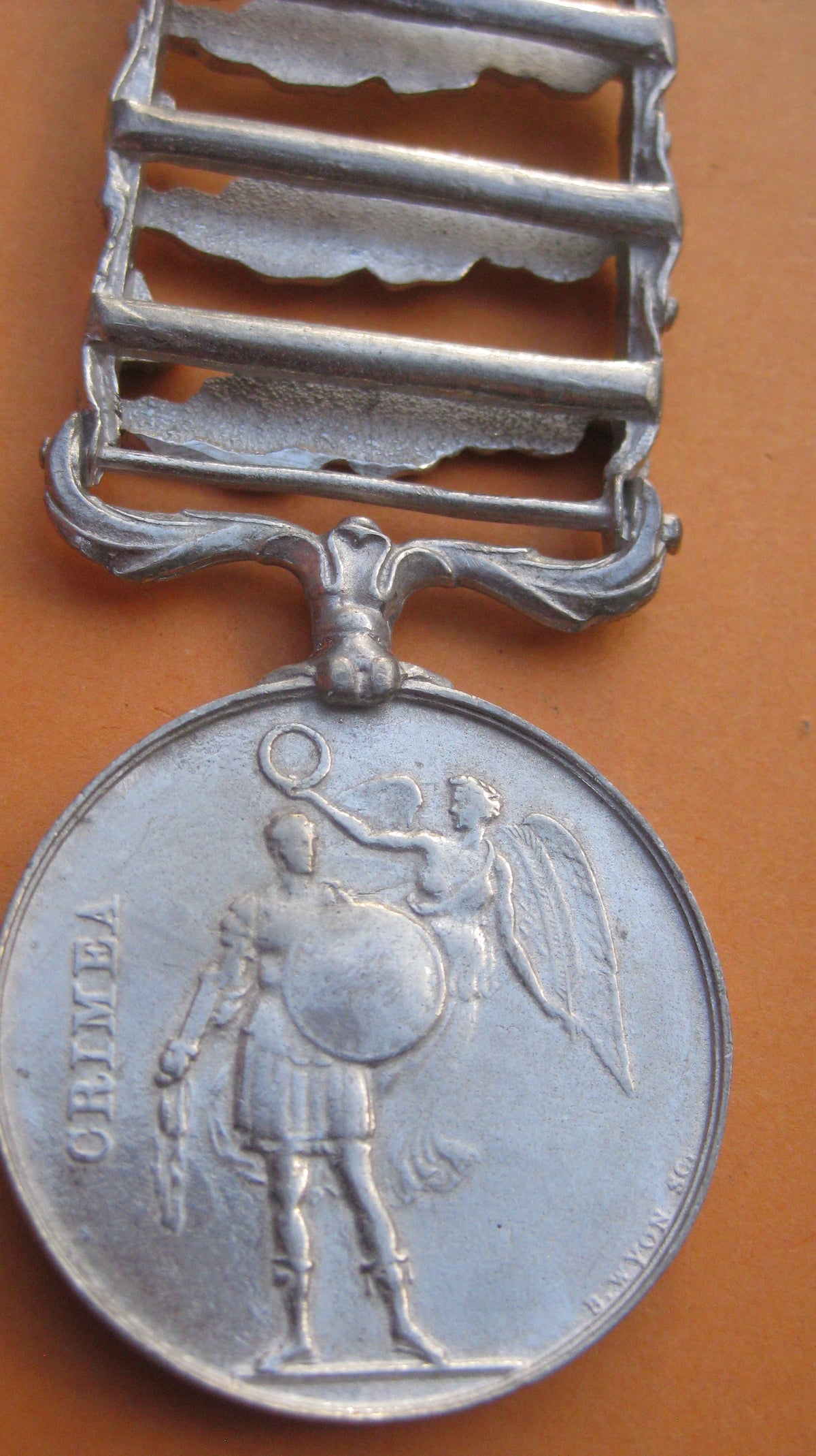 Queen Victoria Medaille England Großbritannien Sewastopol Krimmedaille 1854 Sammleranfertigung