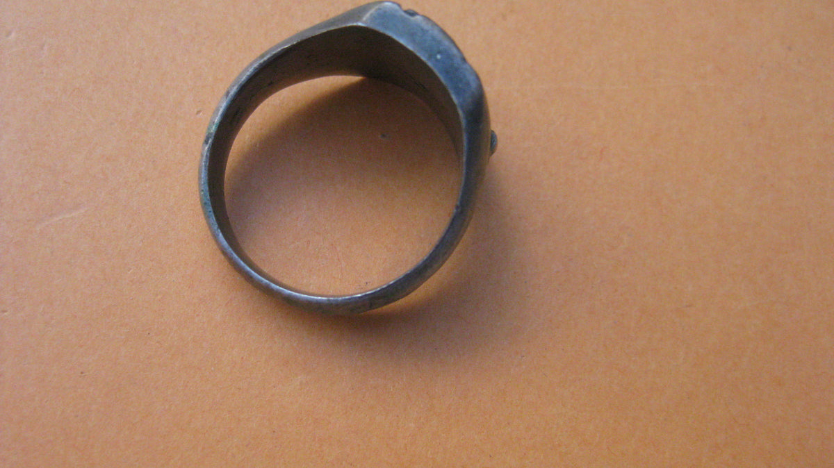patriotischer Fingerring Silberring Hoheitsadler
