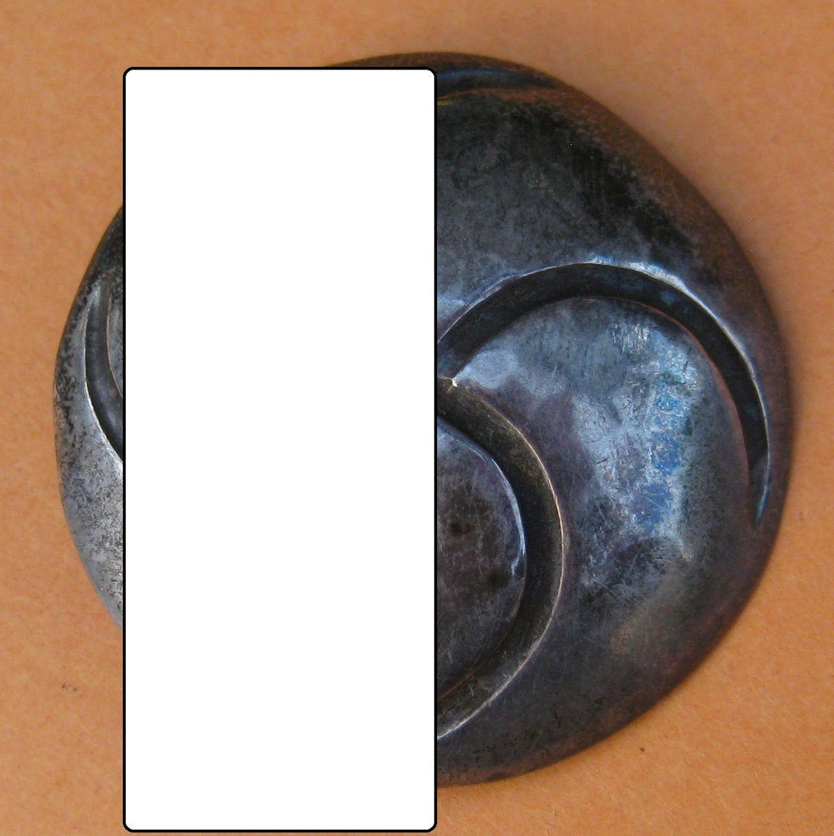 Brosche NSDAP Partei - Sympathieabzeichen Hitler Partei SILBER SS-Brosche