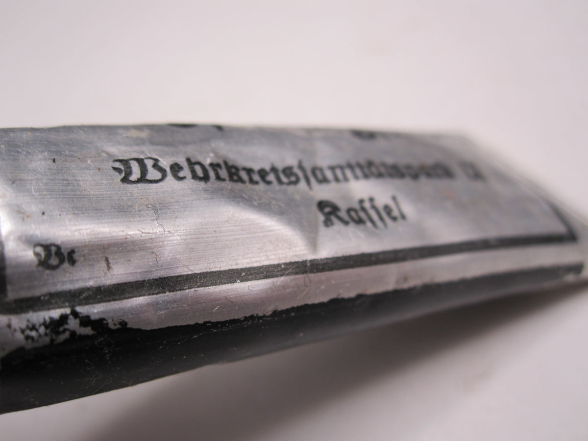Frostschutzsalbe Wehrmacht Wehrkreissanitätspark IX KASSEL
