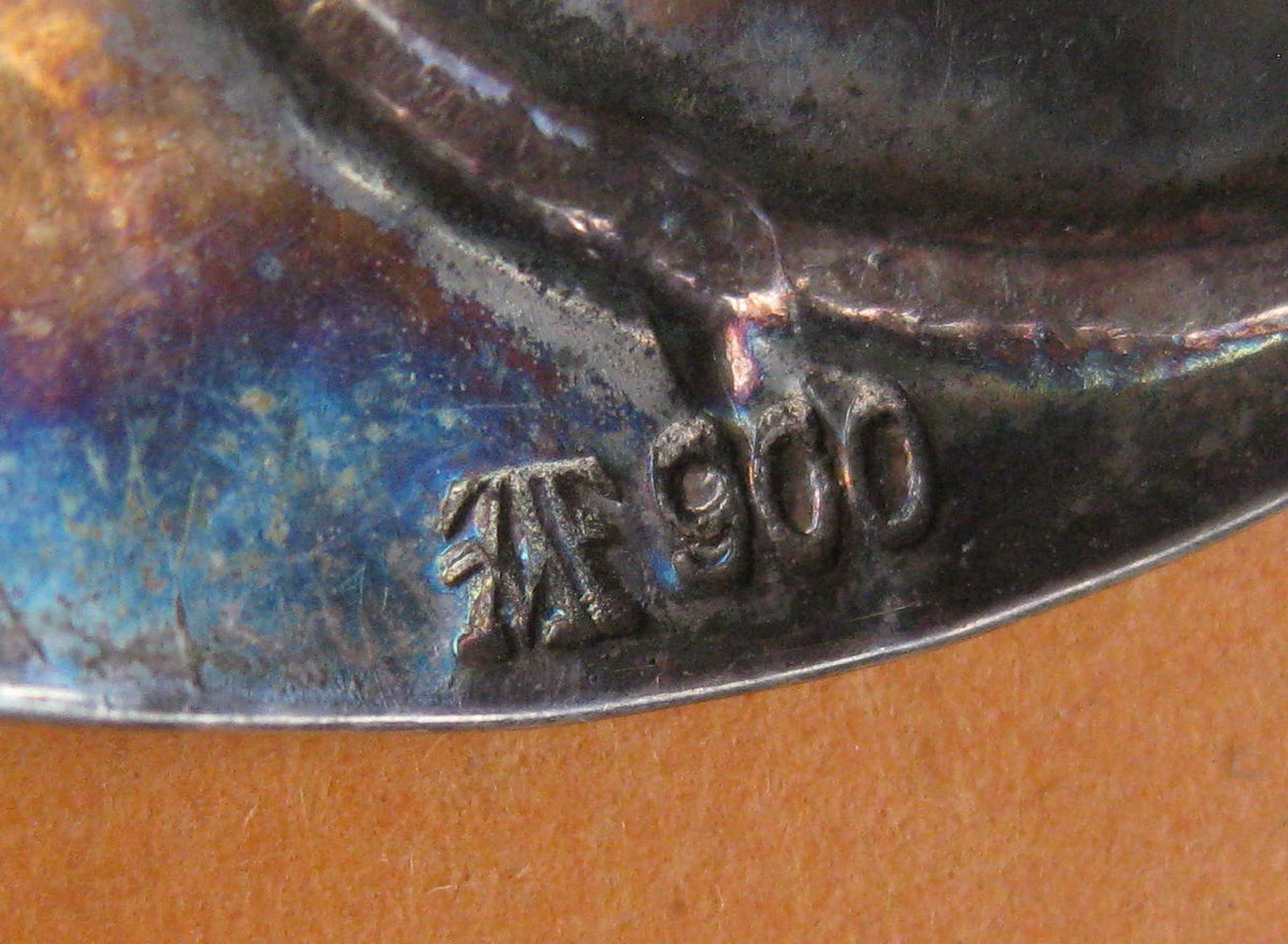 Brosche NSDAP Partei - Sympathieabzeichen Hitler Partei SILBER SS-Brosche