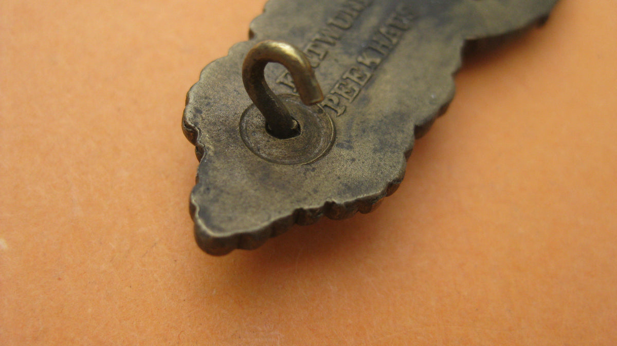 U-Boot Frontspange in Bronze Kriegsmarine 2.Weltkrieg