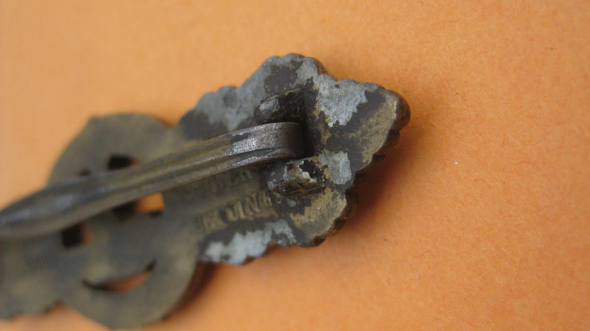 U-Boot Frontspange in Bronze Kriegsmarine 2.Weltkrieg