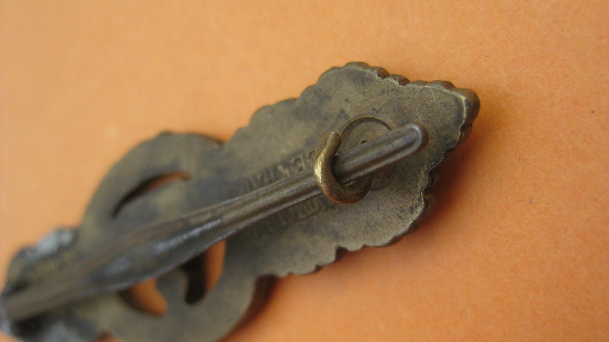 U-Boot Frontspange in Bronze Kriegsmarine 2.Weltkrieg