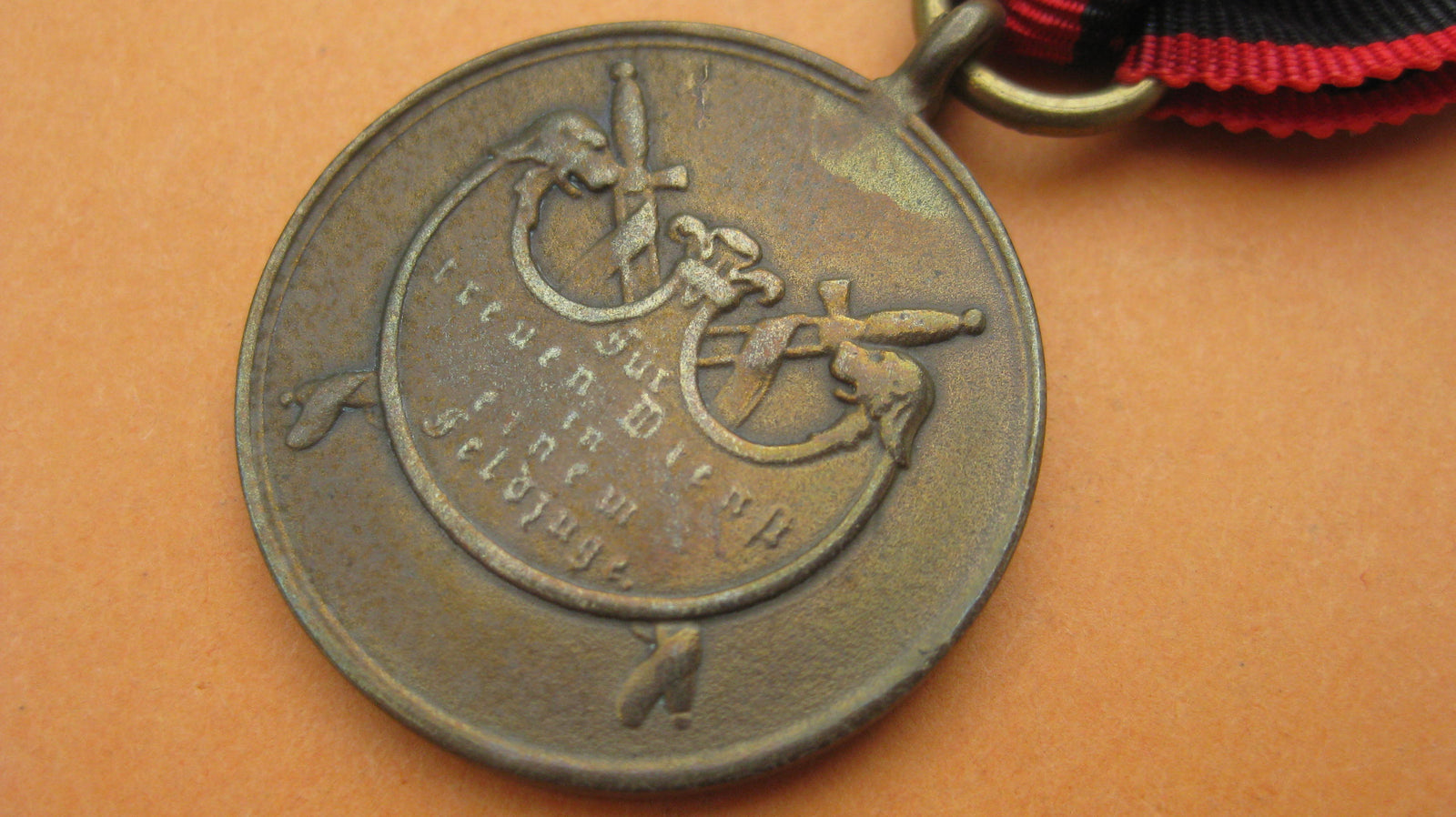 H.W.   Württemberg Kriegsdenkmünze 1 Feldzug Feldzugsmedaille 1840