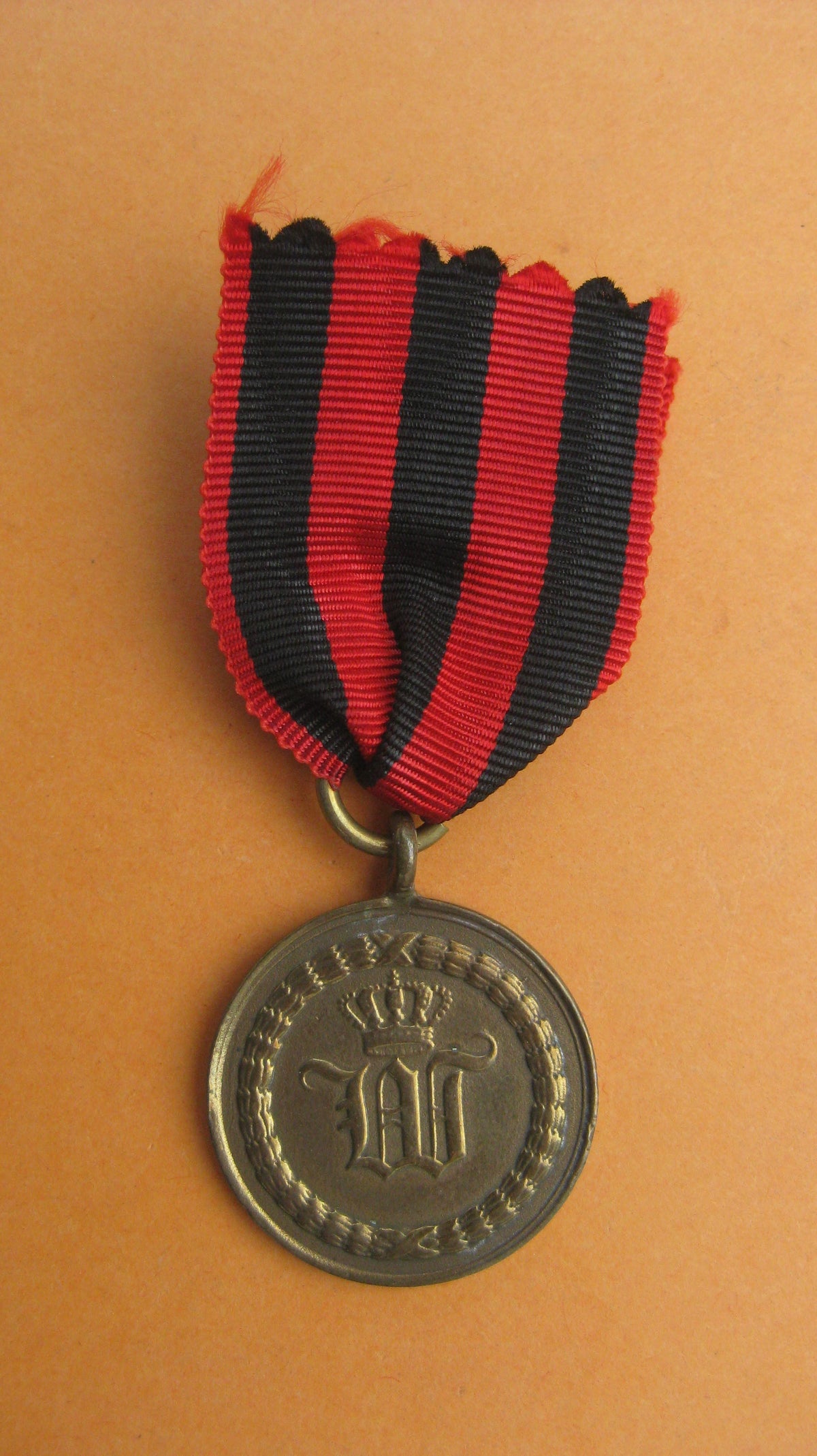 H.W.   Württemberg Kriegsdenkmünze 1 Feldzug Feldzugsmedaille 1840