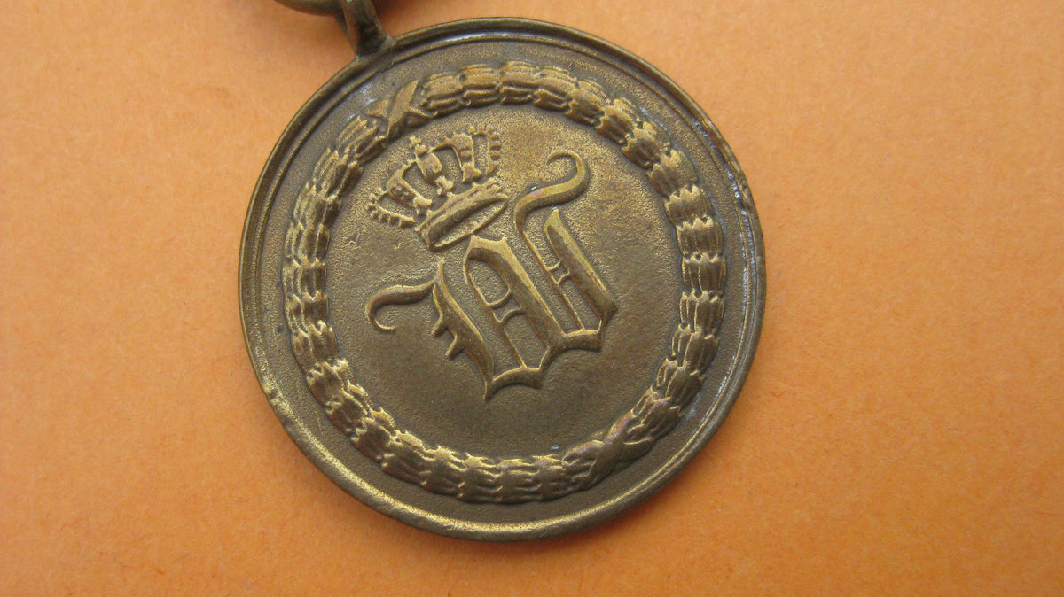 H.W.   Württemberg Kriegsdenkmünze 1 Feldzug Feldzugsmedaille 1840
