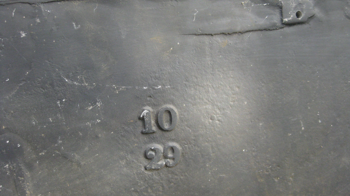 100% alt und Original: Großes Ortsschild / Metallschild einer Garnison Hessen-Cassel !!!!