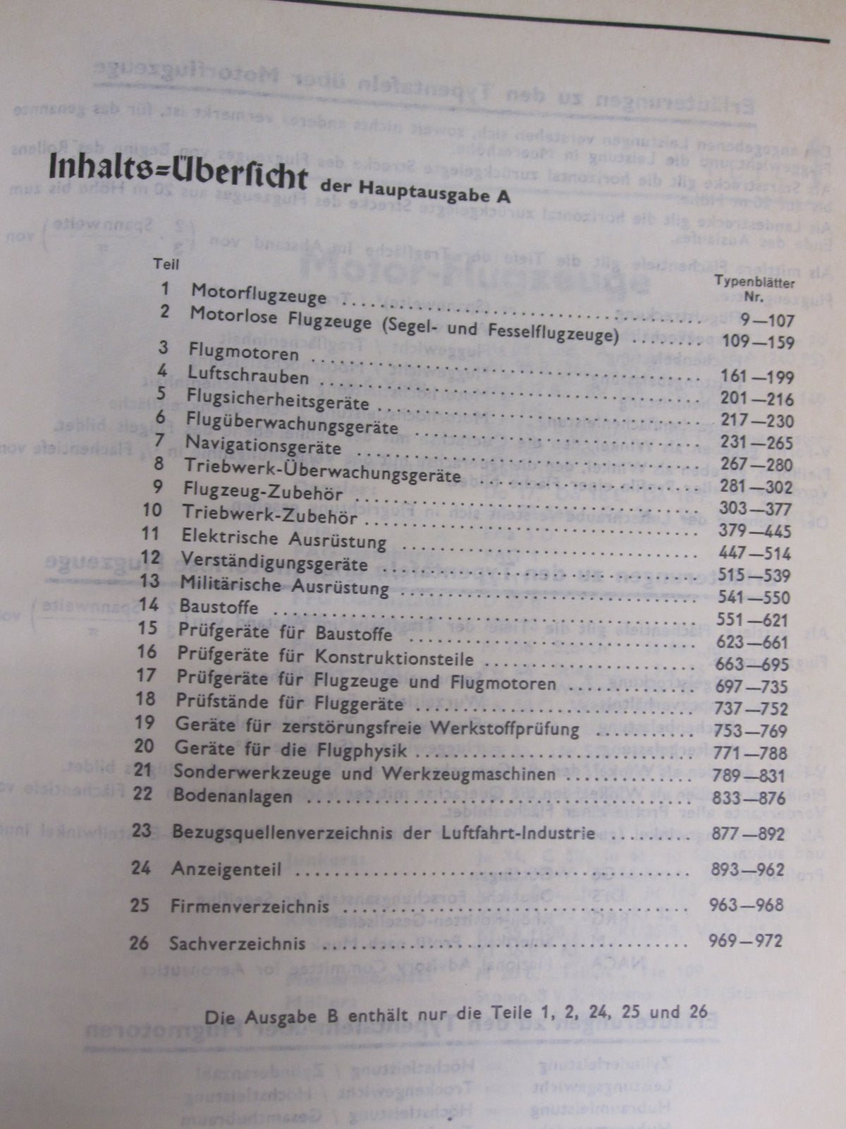 Flugzeug Typenbuch Handbuch der deutschen Luftfahrt Industrie 1939 / 1940