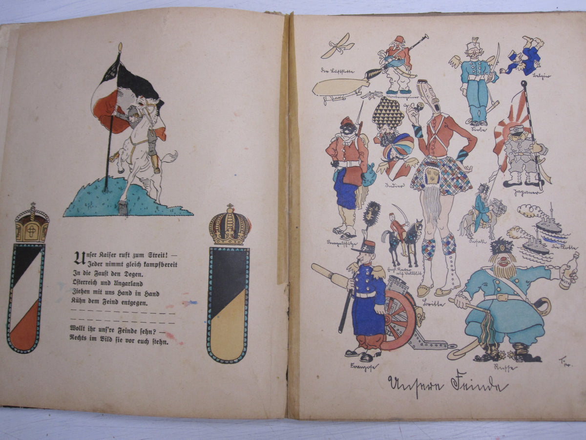 Der Sieger ein illustriertes Bilderbuch für unsere Jugend aus Grosser Zeit 1915