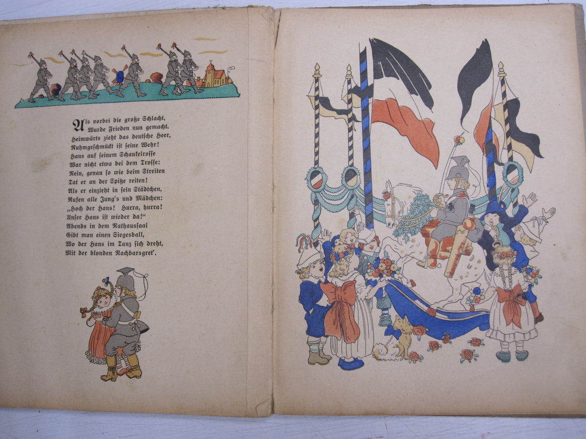 Der Sieger ein illustriertes Bilderbuch für unsere Jugend aus Grosser Zeit 1915